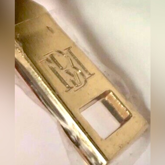 Badgley Mischka Red Large Zip around Wallet - Glam Gold Studs & Hardware! - Picture 7 of 7